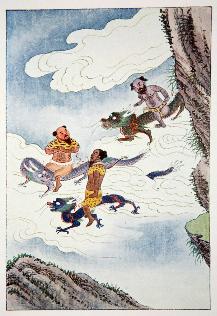 Detail of Dragon Gods by Anonymous