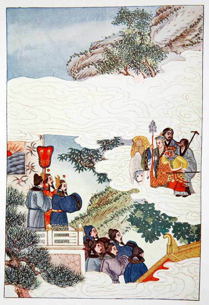 Detail of The Return to China by Anonymous