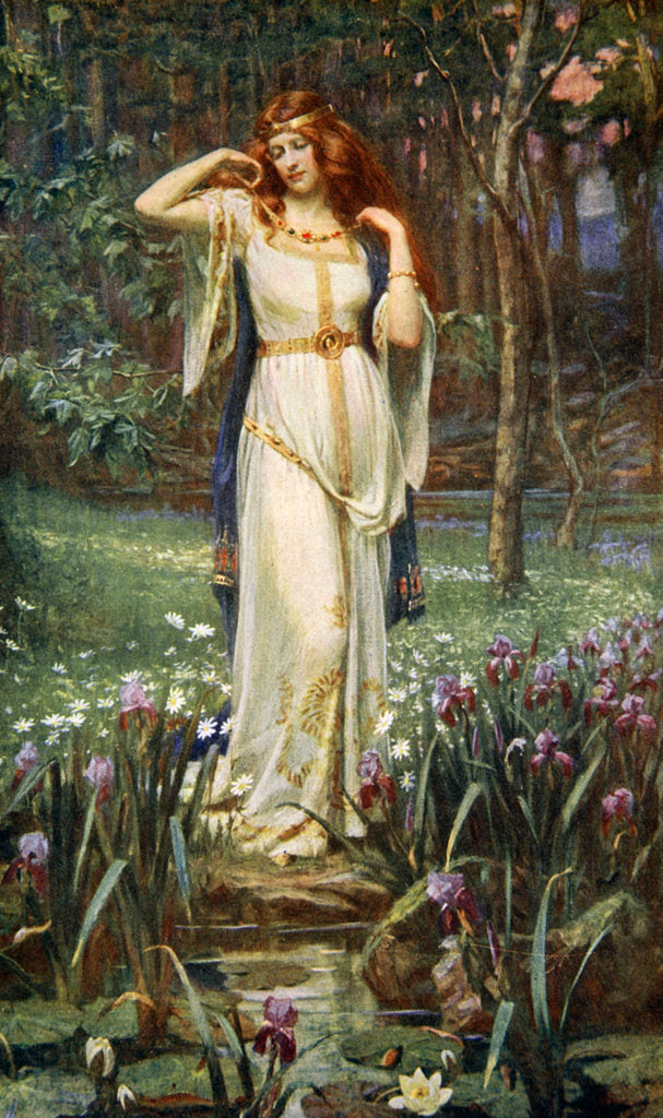 Detail of Freyja and the Necklace by James Doyle Penrose