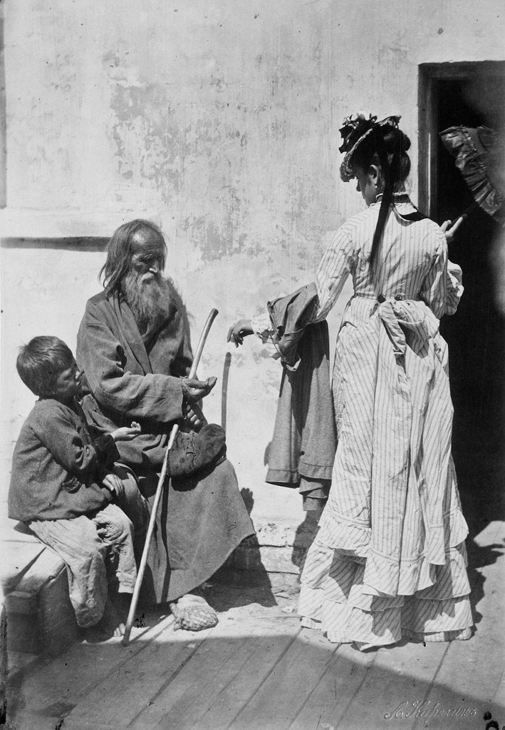 Detail of Alms, c1870-c1875. by Andrei Osipovich Karelin