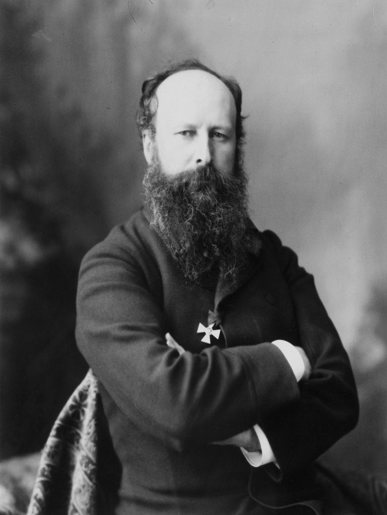 Detail of Vasily Vereshchagin, Russian artist, c1880s-c1890s. by Andrei Osipovich Karelin