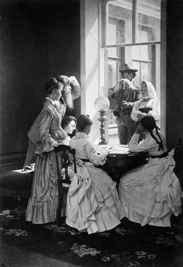 Detail of Russian Composition, c1870s-c1880s. by Andrei Osipovich Karelin