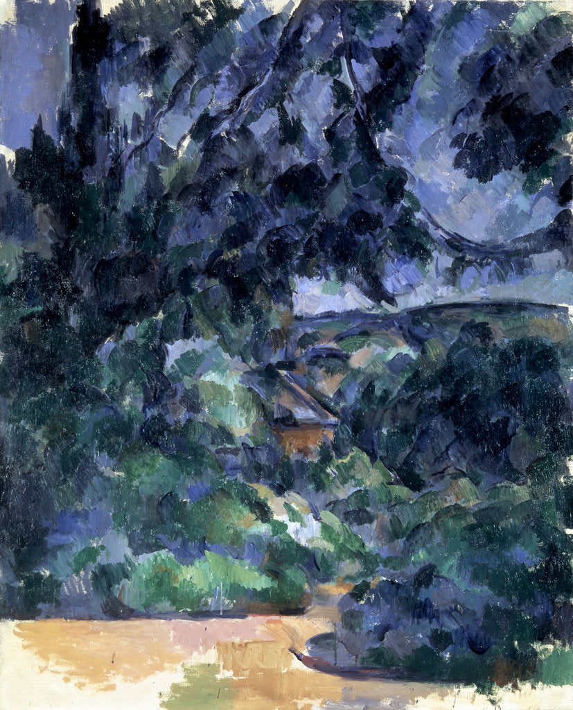 Detail of Blue Landscape, c1903. by Paul Cezanne