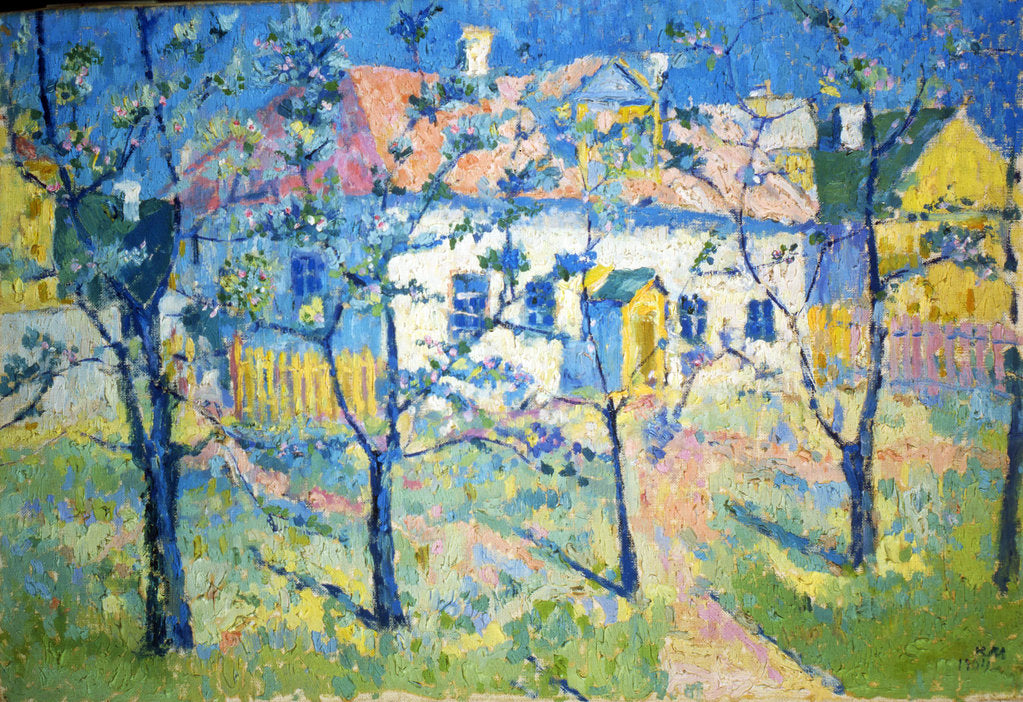Detail of Spring - Blossoming Garden, 1904 by Kazimir Malevich