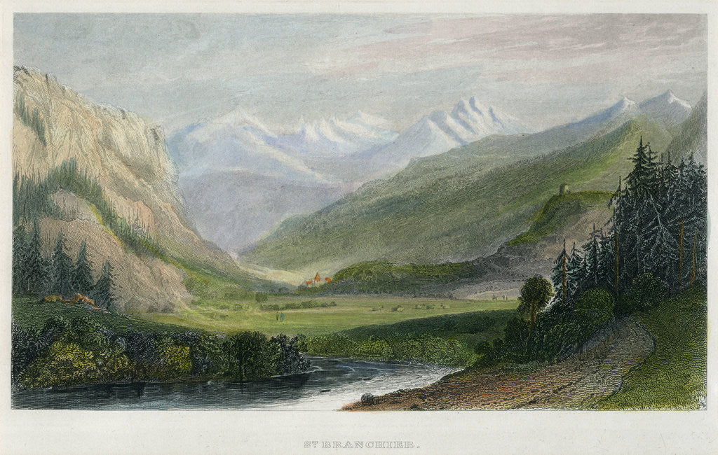 Detail of St Branchier by Anonymous