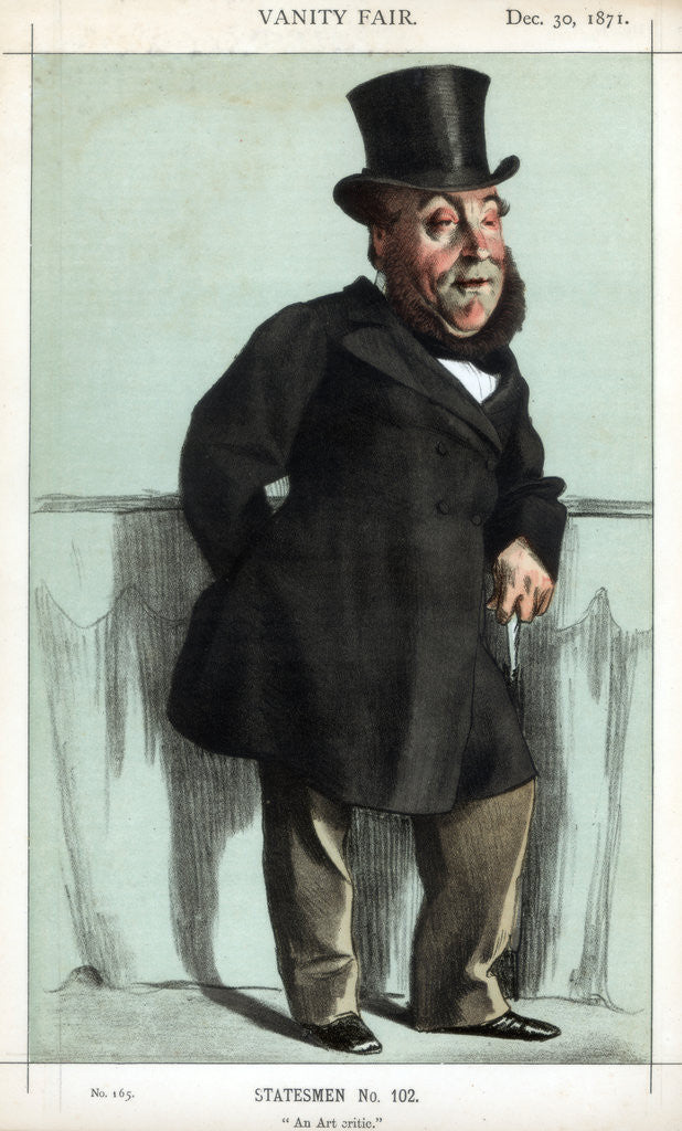 Detail of An art critic by Coide