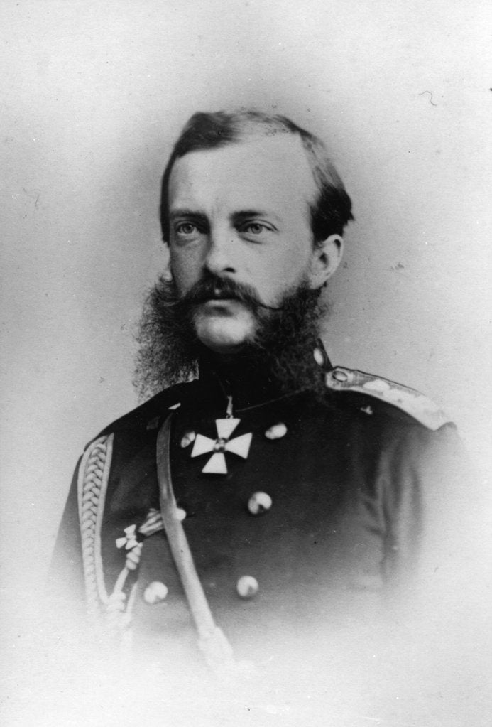Detail of Grand Duke Michael Nikolaevich of Russia, c1860s(?) by E Westly & Co