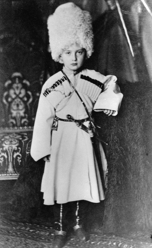 Detail of Grand Duke Nicholas Mikhailovich of Russia, 1865 by Unknown
