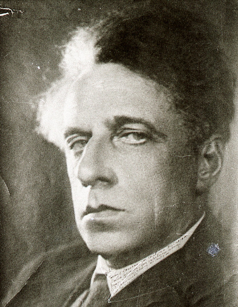 Detail of Vsevolod Meyerhold, Russian actor, theatre director and producer, 1930s by Anonymous