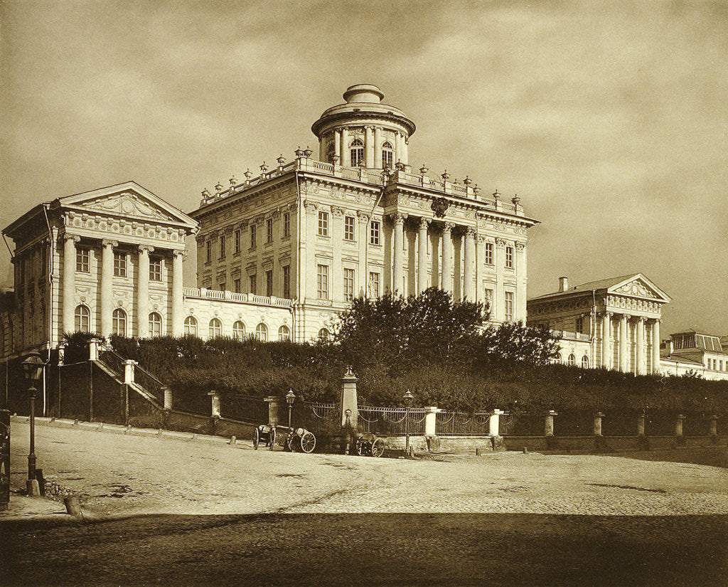 Detail of The Library of the Moscow Public Museum and Rumiantsev Museum, Russia, 1900s by Unknown