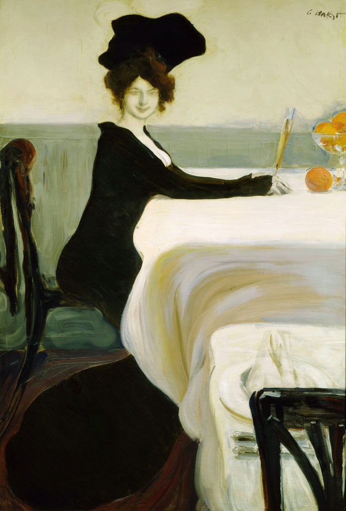 Detail of Dinner by Leon Bakst
