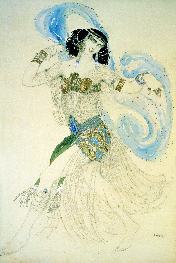 Detail of Dance of the Seven Veils by Leon Bakst