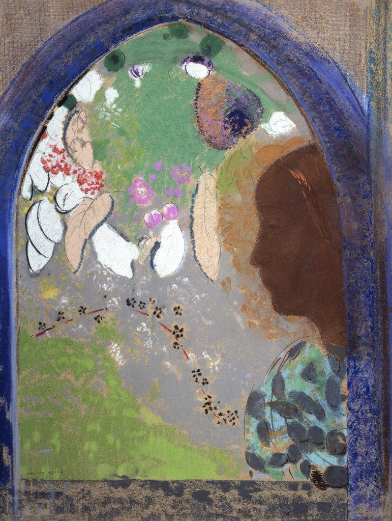 Detail of Woman at the Window, 1903-1908. by Odilon Redon