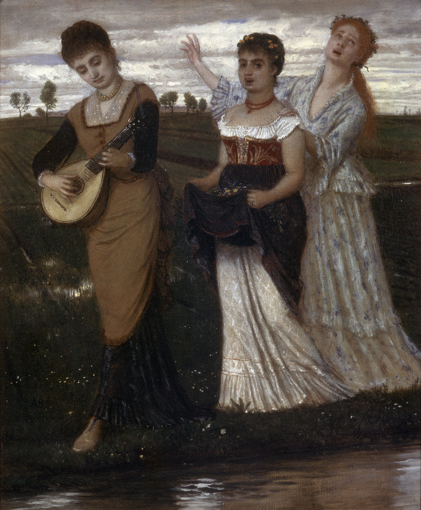Detail of Spring, 1876. by Arnold Böcklin