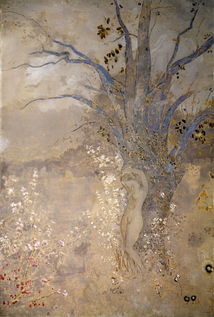 Detail of Spring, c1910. by Odilon Redon