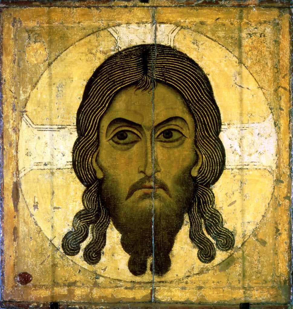 Detail of Holy Mandylion (The Vernicle), 1130-1200 by Unknown