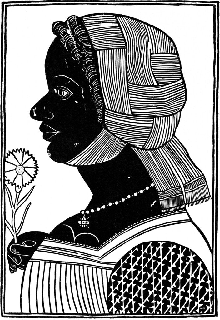 Detail of Negro woman, late 15th century by Unknown