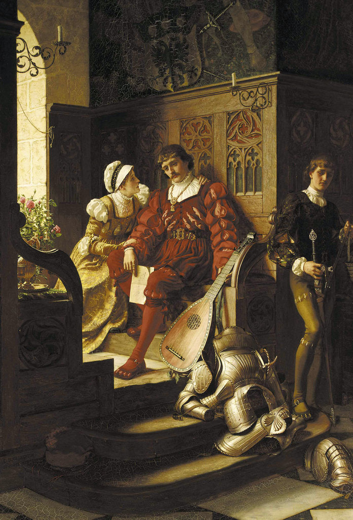 Detail of Duty, 1883. by Edmund Blair Leighton