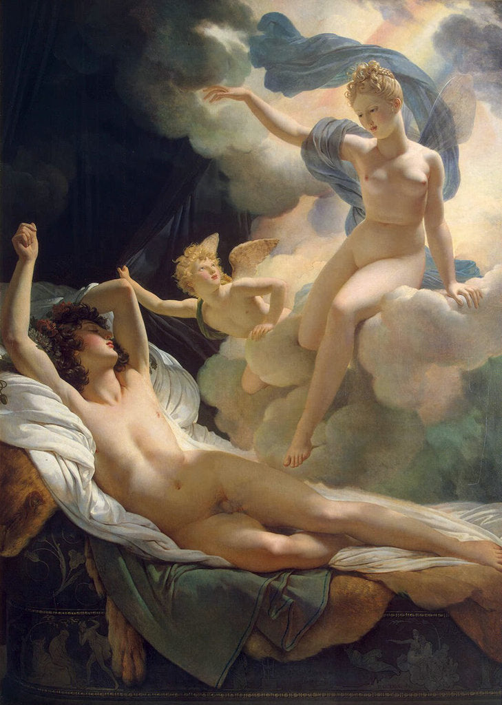 Detail of Morpheus and Iris, 1811. by Pierre Narcisse Guerin