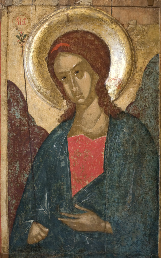 Detail of The Archangel Gabriel, early 15th century by Unknown