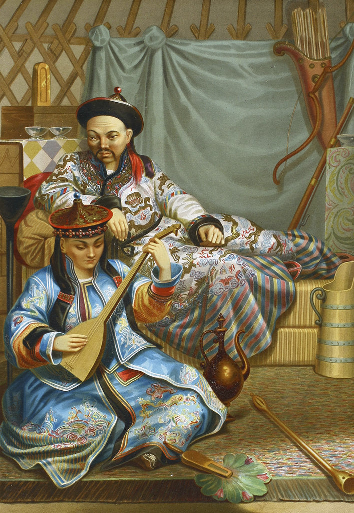 Detail of Buryats, 1862. by Anonymous