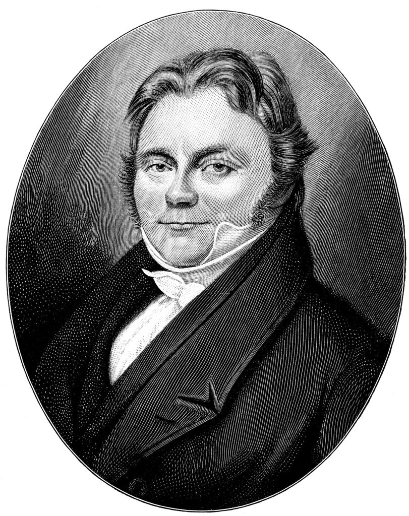 Detail of Jöns Jakob Berzelius, Swedish chemist, 1830s. by Anonymous