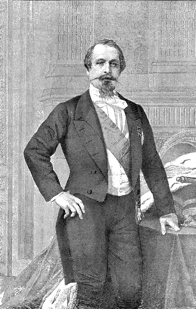 Detail of Napoleon III, Emperor of France, 19th century by Anonymous