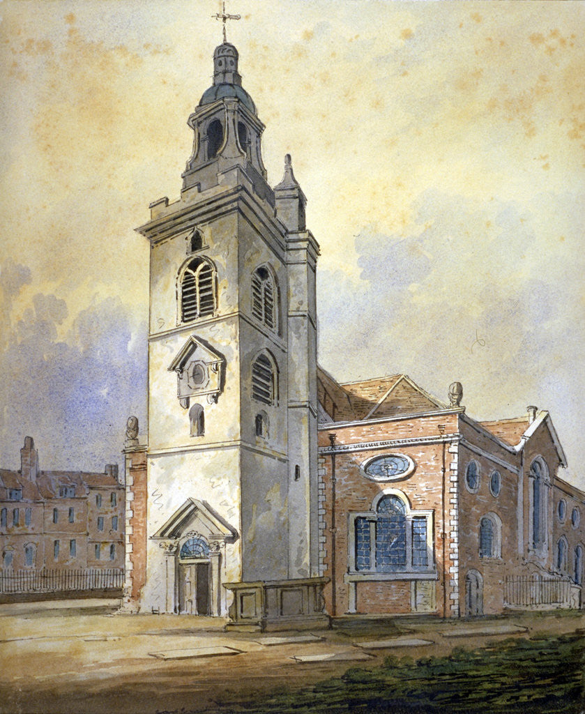 Church of St Mary, Whitechapel, London by William Pearson
