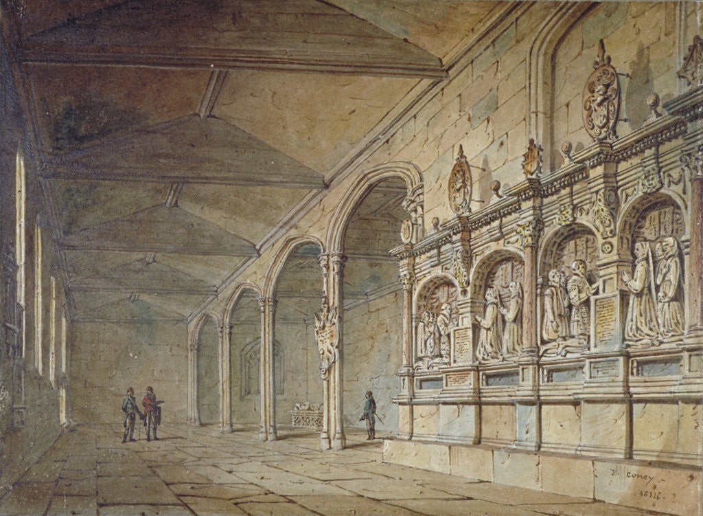 Detail of Interior of the Chapel of St Peter ad Vincula, Tower of London by John Coney