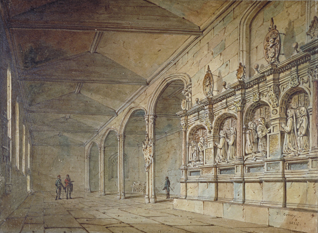 Interior of the Chapel of St Peter ad Vincula, Tower of London by John Coney