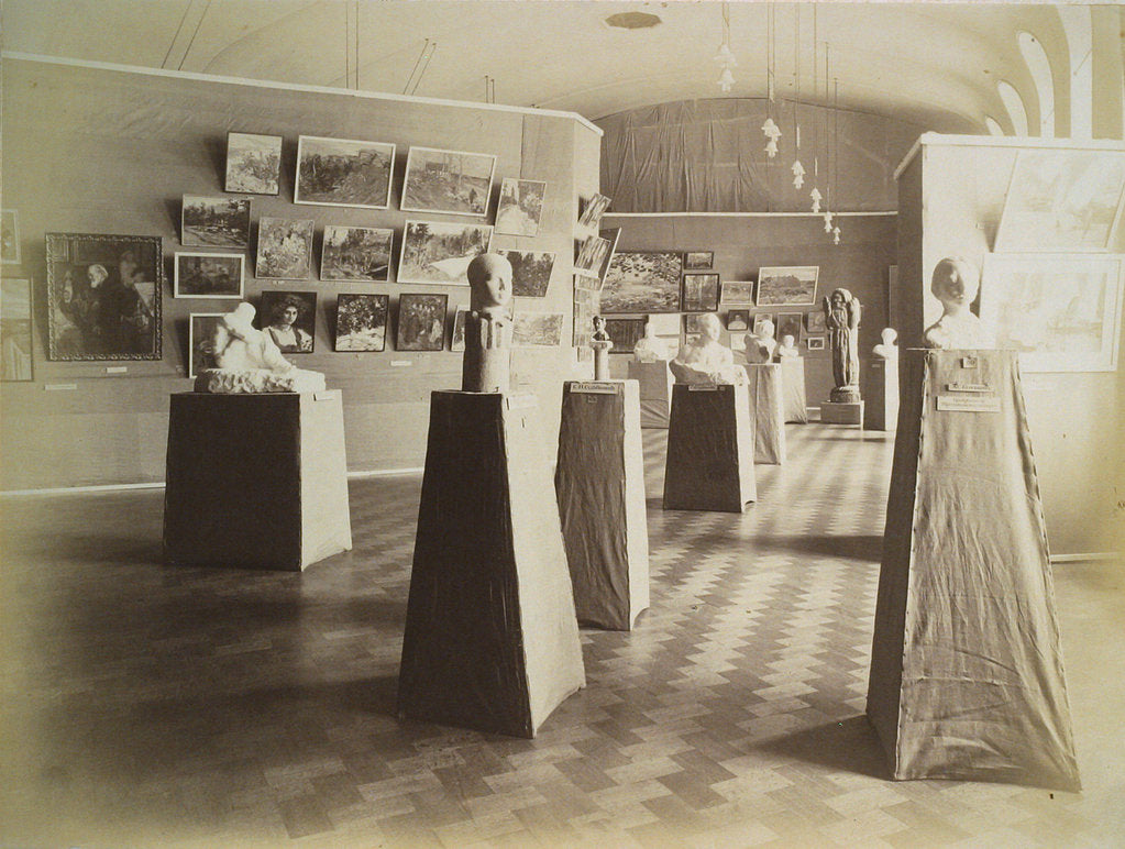Detail of Exhibition hall, House of the Association of Literature and Arts, Russia, 1910s by Unknown
