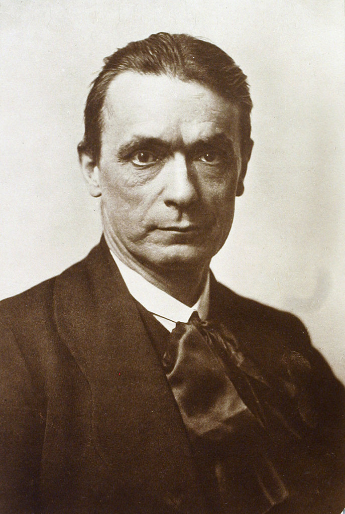 Detail of Rudolf Steiner, Austrian philosopher, social thinker and esotericist, 1916 by Unknown