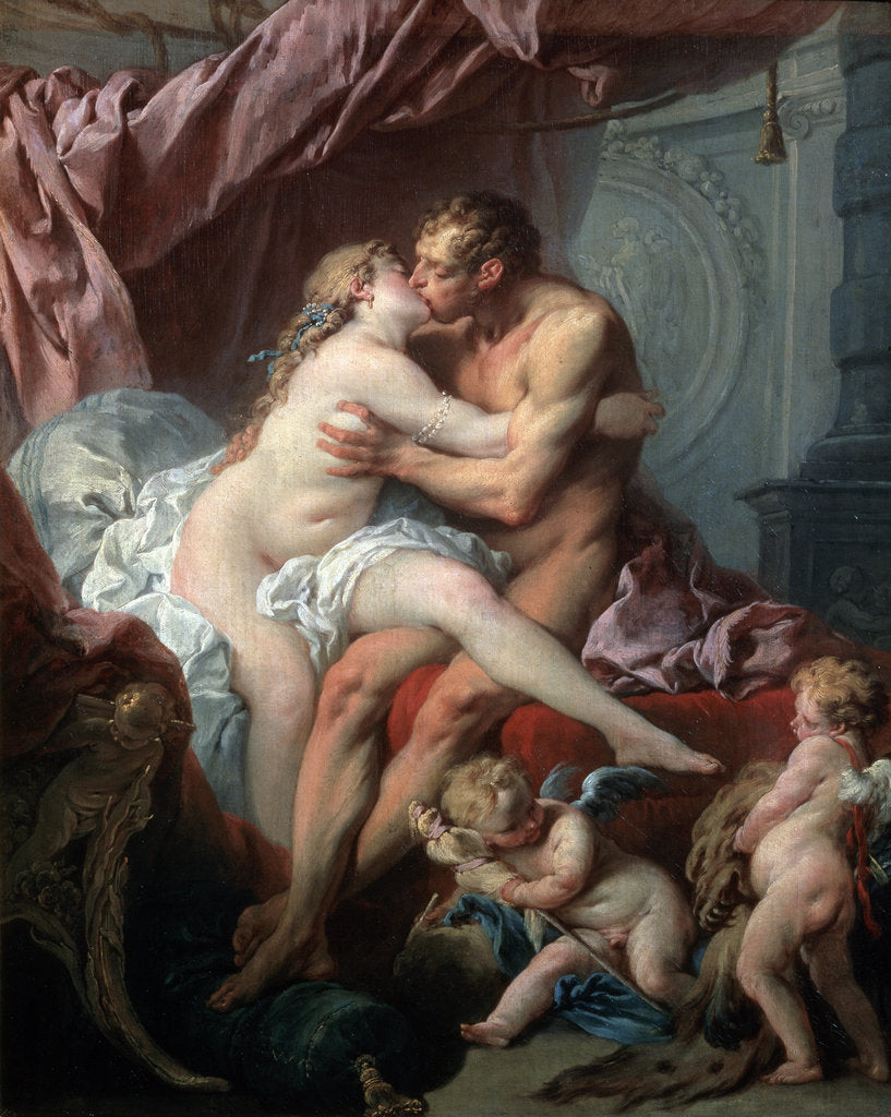 Detail of Heracles and Omphale, 18th century. by François Boucher