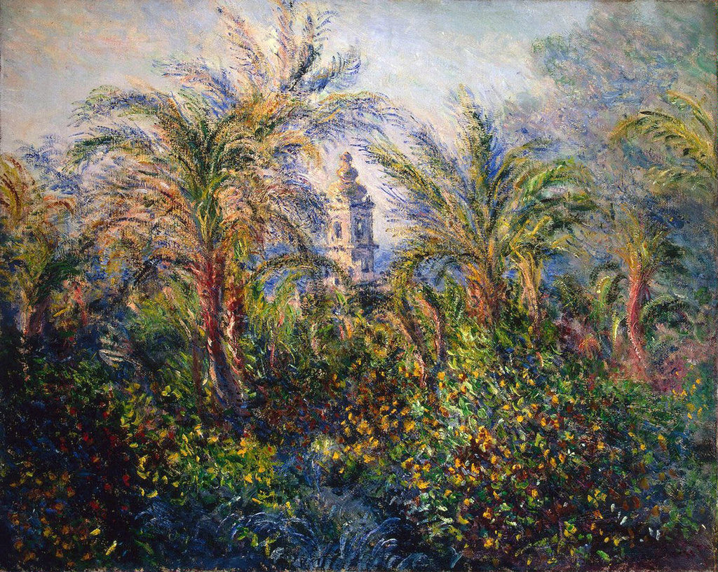 Detail of Garden in Bordighera, Impression of Morning, 1884. by Claude Monet
