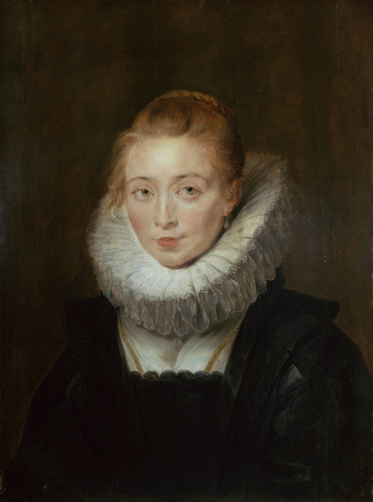 Detail of Portrait of Lady-in-Waiting to the Infanta Isabella, 1620s. by Peter Paul Rubens