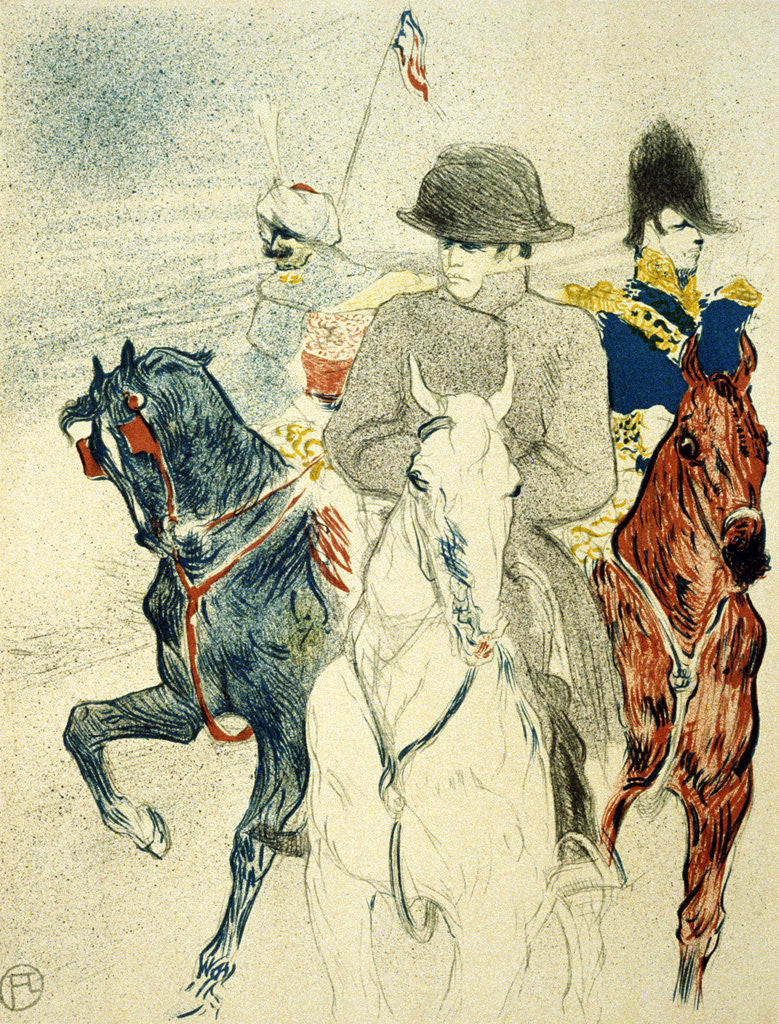 Detail of The History of Napoleon I by Henri de Toulouse-Lautrec