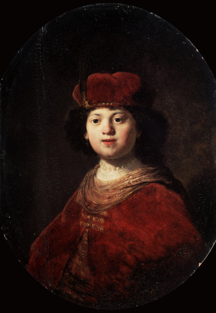 Detail of Portrait of a Boy, c1633 by Rembrandt Harmensz van Rijn