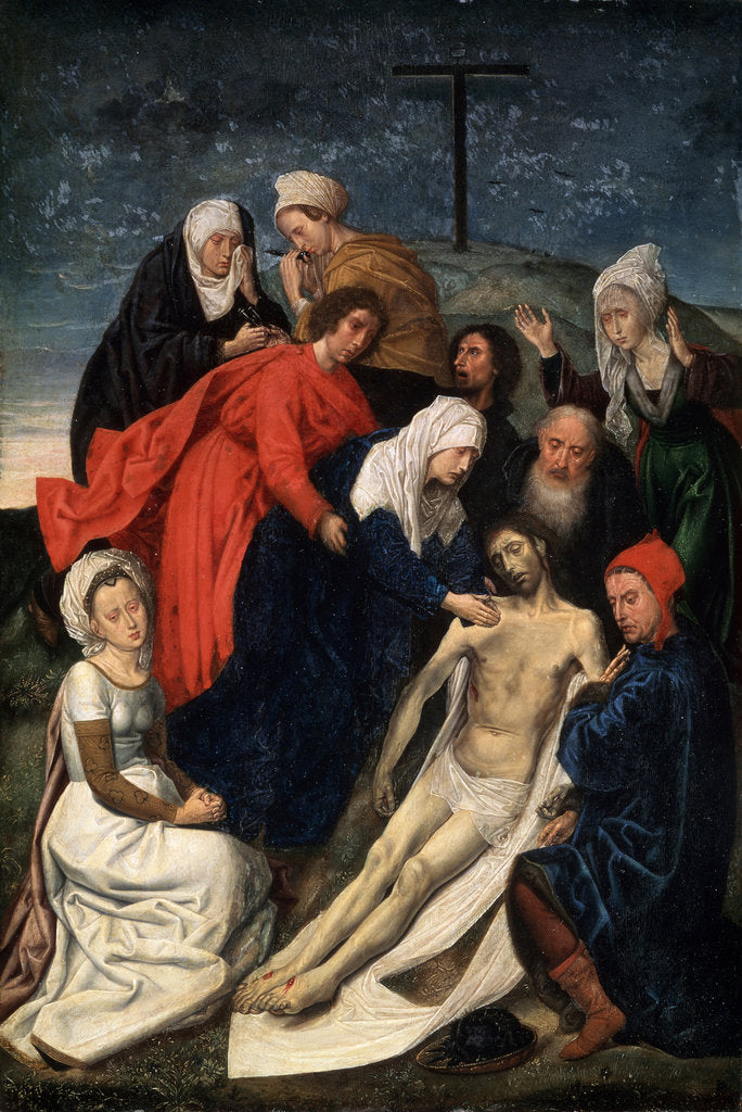 Detail of The Lamentation over Christ, early 16th century by Hugo van der Goes