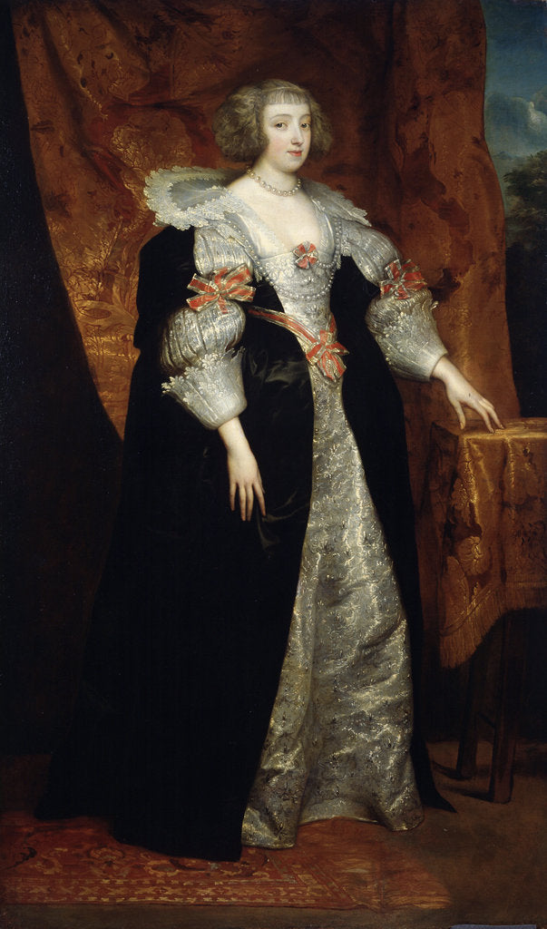 Detail of Female portrait, 17th century by Anthony van Dyck