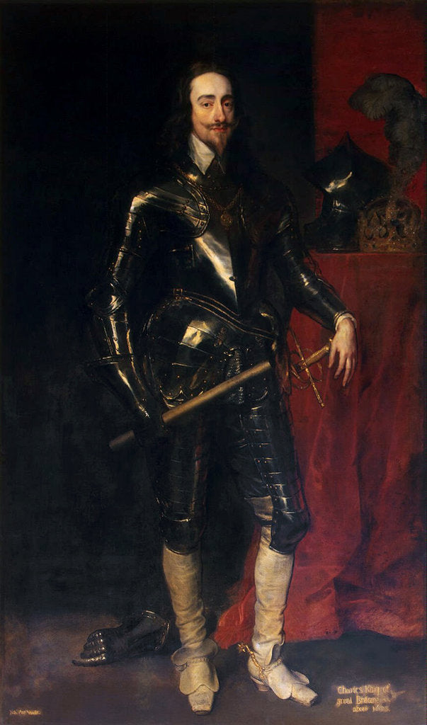Detail of Portrait of King Charles I of England, Scotland and Ireland, 1638. by Anthony van Dyck