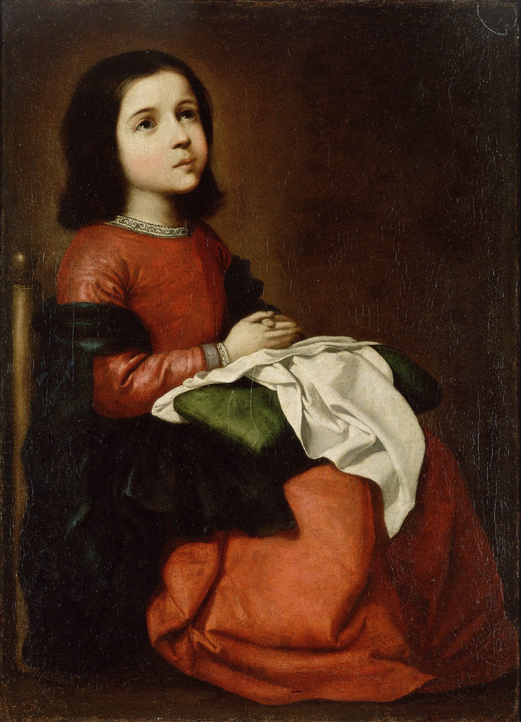 Detail of The Childhood of the Virgin, c1660 by Francisco de Zurbarán