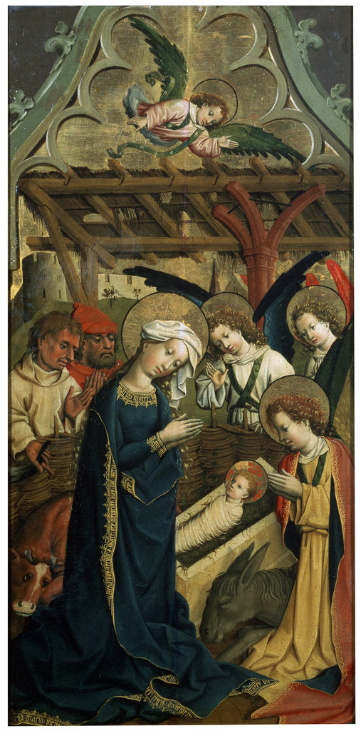 Detail of The Nativity of Christ, c1440 by Master of the Lichtenstein Castle