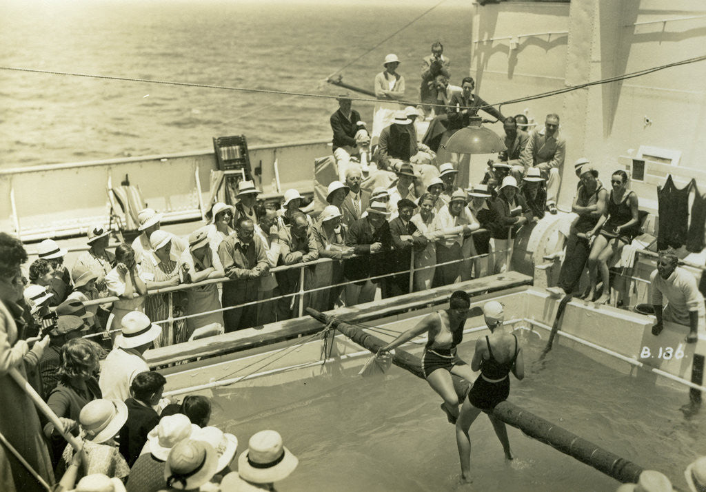 Detail of Swimming pool on board the RML Atlantis by Anonymous