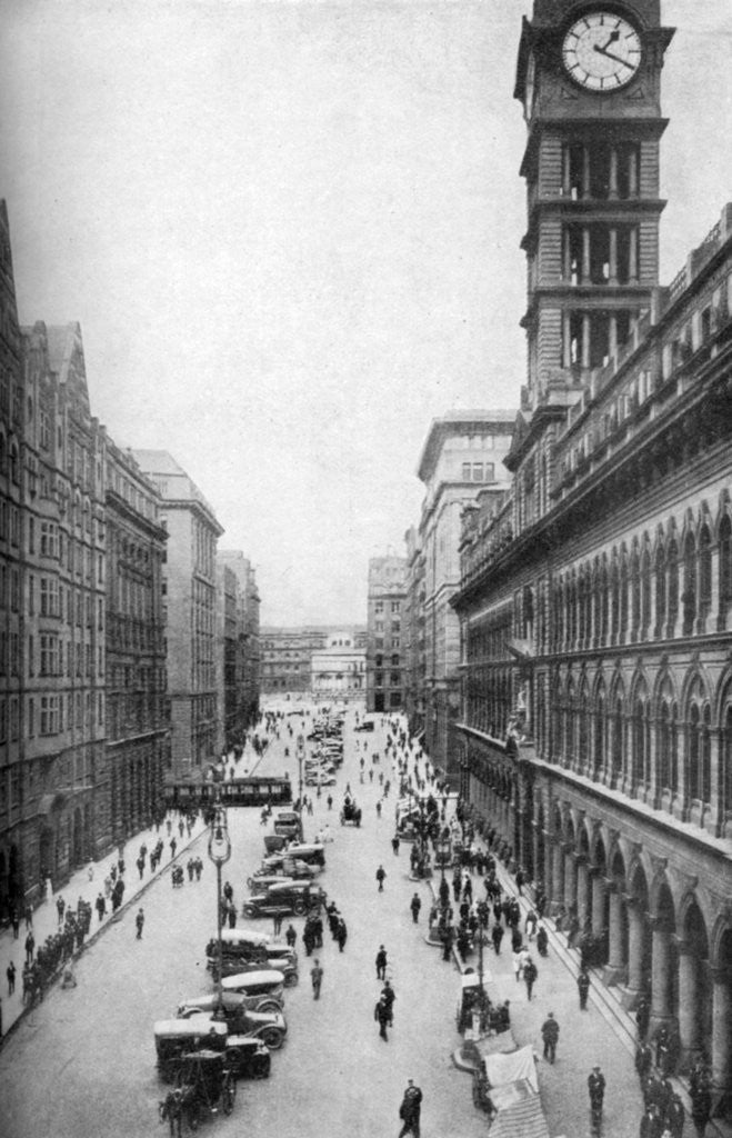 Detail of General Post Office, Martin Place, Sydney, New South Wales, Australia by Anonymous