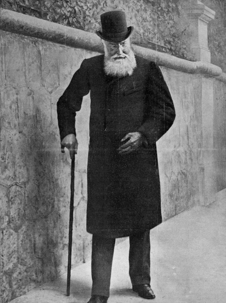 Detail of Leopold II, King of the Belgians by Anonymous