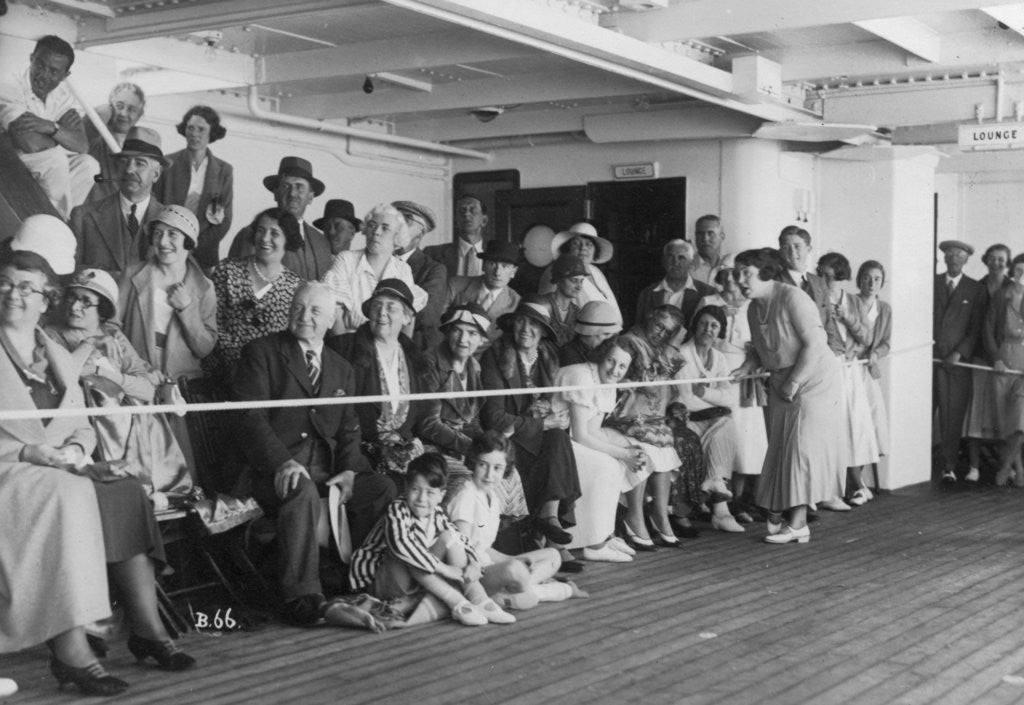 Detail of On board the RMS 'Atlantis' by Anonymous