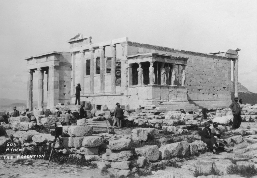 Detail of Erechtheion, Athens, Greece by Anonymous