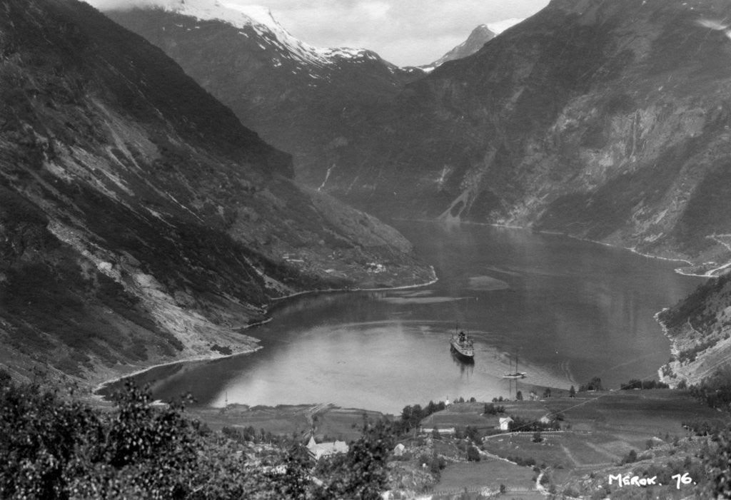 Detail of Merok, Geirangerfjord, Norway by Anonymous