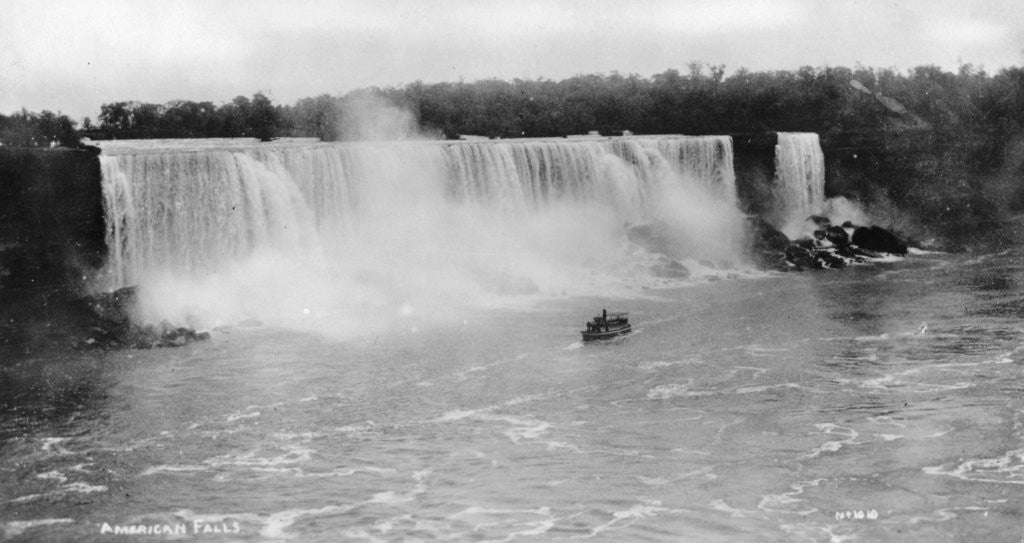 Detail of American Falls, Niagara Falls, New York, USA by Marjorie Bullock