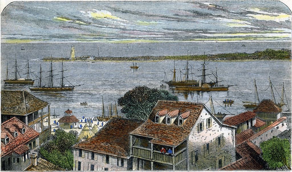 Detail of Nassau, Bahamas by Anonymous